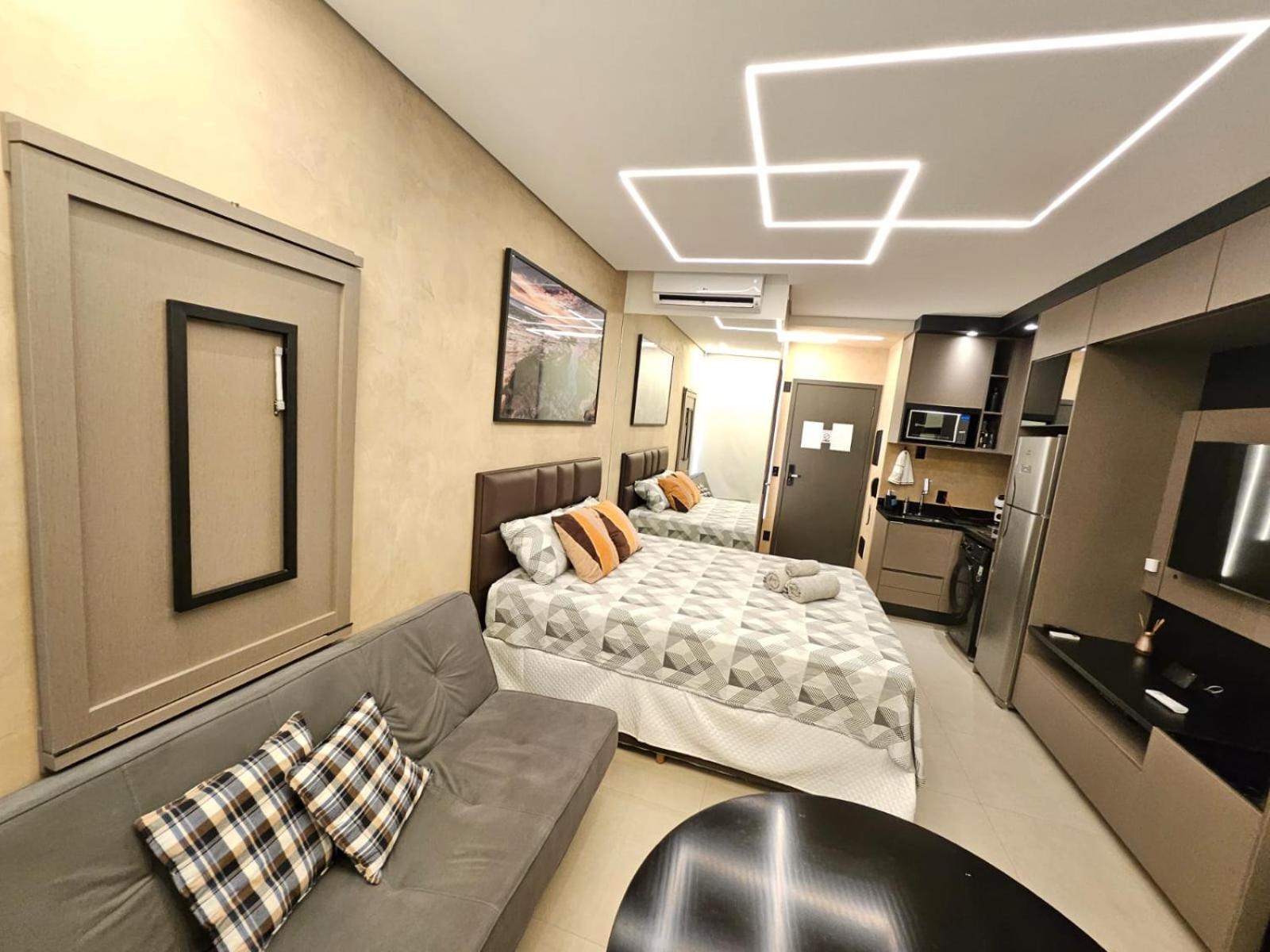 Apartamento Vn Turiassu - Confortavel E Sofisticado Studio, 2 Min Do Allianz